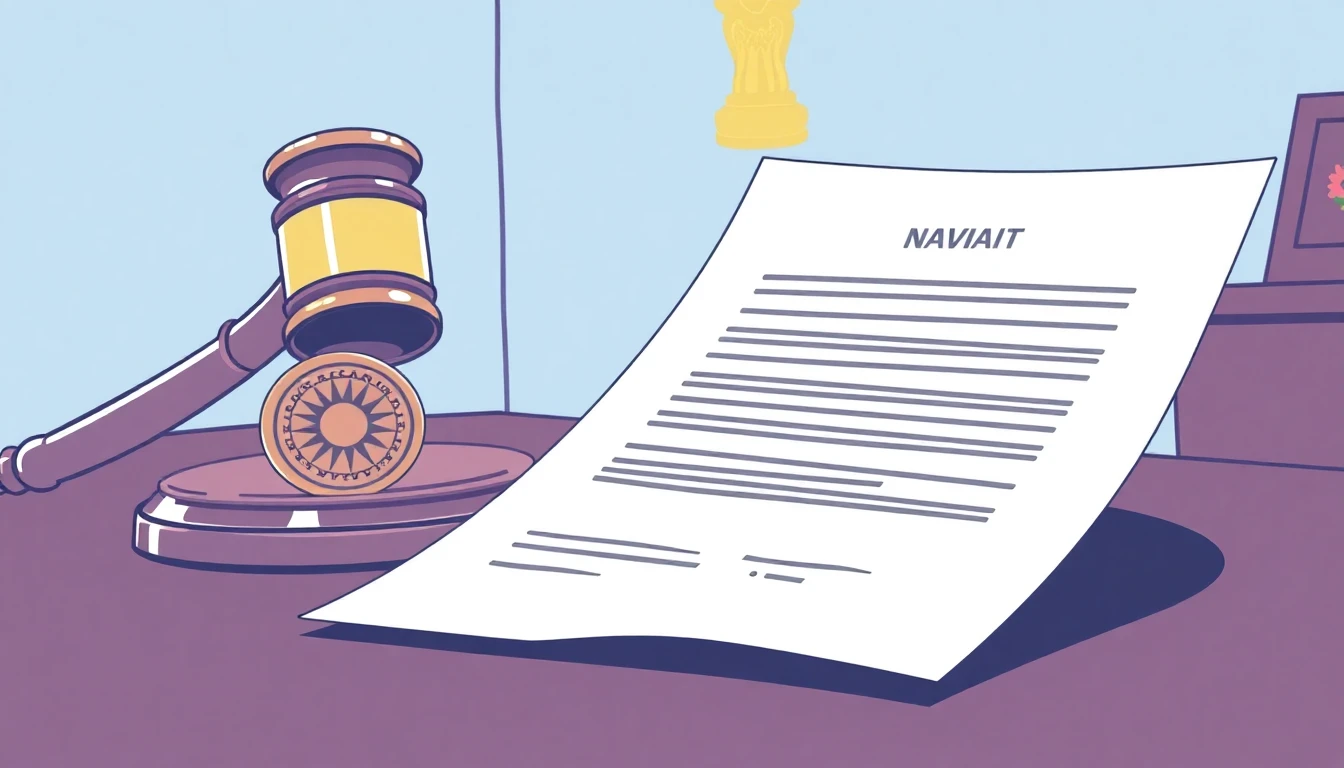 Legal document signing requirements for affidavits in India